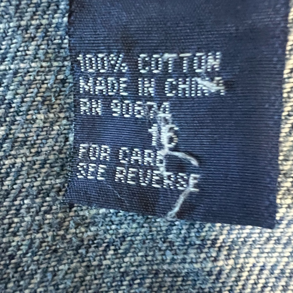 Boston Proper Blue Denim Jacket - Picture 3 of 4